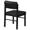 Kehoe Upholstered Dining Side Chair Black (Set of 2) / CS-193922BLK