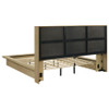 Hendricks 4-piece Eastern King Bedroom Set Light Oak / CS-222650KE-S4