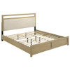 Hendricks 5-piece Eastern King Bedroom Set Light Oak / CS-222651KE-S5
