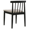 Hamlyn 5-piece Round Wood Dining Set Wheat and Black / CS-193930BLK-S5A