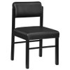 Hamlyn 5-piece Round Wood Dining Set Black / CS-193930BLK-S5C