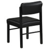 Hamlyn 5-piece Round Wood Dining Set Black / CS-193930BLK-S5C