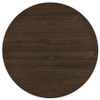Hamlyn 43-inch Round Wood Dining Room Table Walnut / CS-193930WAL