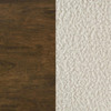 Kehoe Upholstered Counter Height Chair Cream and Walnut (Set of 2) / CS-193939WAL