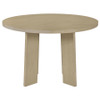 Strouse 47-inch Round Wood Dining Room Table Natural Oak / CS-193940NAT