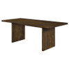 Decker 82-inch Rectangular Wood Dining Table Dark Walnut / CS-193951WAL