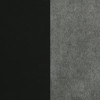 Redbridge Velvet Upholstered Counter Chair Grey and Black (Set of 2) / CS-193969BLK