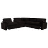 Collins 6-piece Modular Power Reclining Sectional Chocolate Brown / CS-610350P-SET