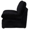 Collins Modular Armless Chair Black / CS-610360AC