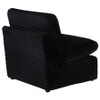 Collins Modular Armless Chair Black / CS-610360AC