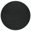 Hamlyn 3-piece Round Fluted Coffee and End Table Set Black / CS-706508-S3