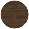 Hamlyn 5-piece Round Wood Counter Height Dining Set Grey and Walnut / CS-193938WAL-S5E