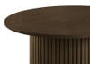 Hamlyn 5-piece Round Wood Counter Height Dining Set Grey and Walnut / CS-193938WAL-S5E