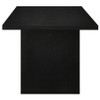Decker 7-piece 82-inch Rectangular Dining Set Cream and Black / CS-193951BLK-S7D