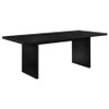 Decker 7-piece 82-inch Rectangular Dining Set Black / CS-193951BLK-S7C