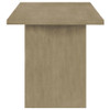 Decker 7-piece 70-inch Rectangular Counter Height Dining Set Cream and Natural Oak / CS-193958NAT-S7D