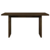 Decker 7-piece 70-inch Rectangular Counter Height Dining Set Black and Walnut / CS-193958WAL-S7C