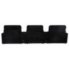Collins 5-Piece Power Reclining Home Theater Seating Black / CS-610361PT