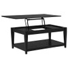 Lindenton Lift-Top Occasional Cocktail Coffee Table Black / CS-722728