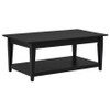 Lindenton Lift-Top Occasional Cocktail Coffee Table Black / CS-722728