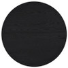 Sweeney 2-piece Round Wood Occasional Nesting Table Set Black / CS-722820