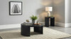 Sweeney 39-inch Round Wood Occasional Cocktail Coffee Table Black / CS-722828