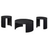 Sweeney 3-piece Coffee and End Occasional Table Set Black / CS-722828-S3