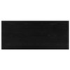 Decker 82-inch Rectangular Wood Dining Table Black / CS-193951BLK