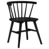 Strouse 5-piece Dining Set Black / CS-193940BLK-S5F