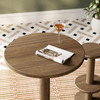 Neo 31 Inch Round Indoor - Outdoor Patio Patio Wood Bar Table by Modway / EEI-7585