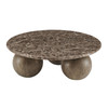 Pietra Indoor Outdoor Patio Round Coffee Table by Modway / EEI-7622