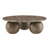 Pietra Indoor Outdoor Patio Round Coffee Table by Modway / EEI-7622
