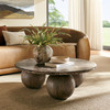 Pietra Indoor Outdoor Patio Round Coffee Table by Modway / EEI-7622