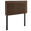 Camille Upholstered Linen Blend Twin Size Headboard by Modway / MOD-7317