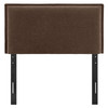 Camille Upholstered Linen Blend Twin Size Headboard by Modway / MOD-7317