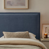 Camille Upholstered Linen Blend Twin Size Headboard by Modway / MOD-7317
