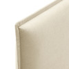 Camille Upholstered Linen Blend Twin Size Headboard by Modway / MOD-7317