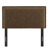 Camille Striped Linen Blend Twin Size Headboard by Modway / MOD-7318