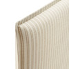 Camille Striped Linen Blend Twin Size Headboard by Modway / MOD-7318