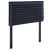 Camille Checkered Linen Blend Twin Size Headboard by Modway / MOD-7319