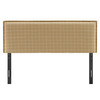 Camille Checkered Linen Blend Full Size Headboard by Modway / MOD-7322