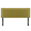 Camille Checkered Linen Blend Queen Size Headboard by Modway / MOD-7325