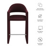Talia 41 Inch Performance Velvet Bar Stool by Modway / EEI-7666