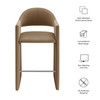 Talia 41 Inch Performance Velvet Bar Stool by Modway / EEI-7666