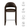 Talia 41 Inch Vegan Leather Bar Stool by Modway / EEI-7668
