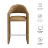 Talia 41 Inch Vegan Leather Bar Stool by Modway / EEI-7668
