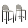 Hayley Upholstered Fabric Counter Stools Set of 2 by Modway / EEI-7801
