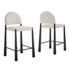 Hayley Upholstered Fabric Counter Stools Set of 2 by Modway / EEI-7801