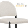 Hayley Upholstered Fabric Counter Stools Set of 2 by Modway / EEI-7801
