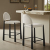 Hayley Upholstered Fabric Counter Stools Set of 2 by Modway / EEI-7801